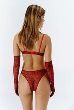 Load image into Gallery viewer, CRYSTAL CHERRY CHEETAH BOTTOM
